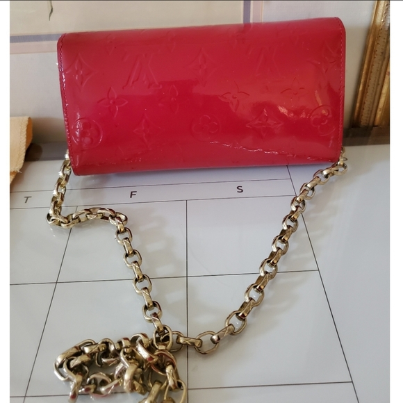 Louis Vuitton Vernis Sarah Chain wallet - Picture 10 of 16